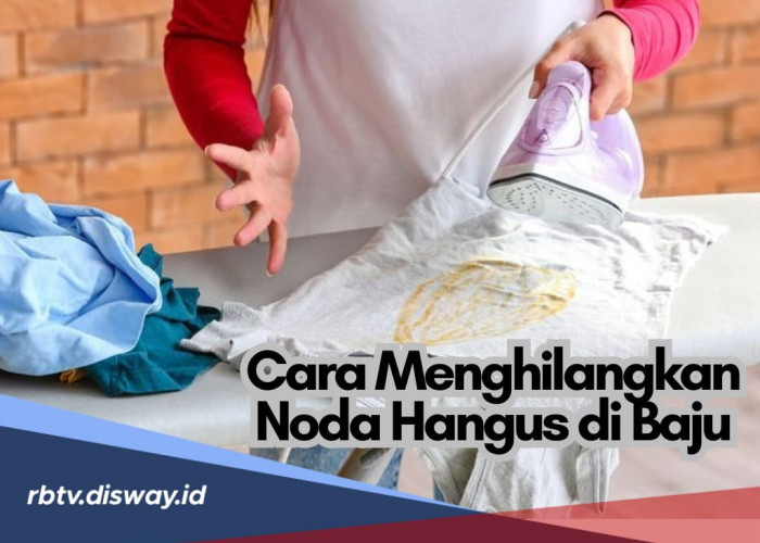 Gampang, Ini Cara Menghilangkan Noda Hangus di Baju dengan Efektif, Jangan Dibuang Dulu!