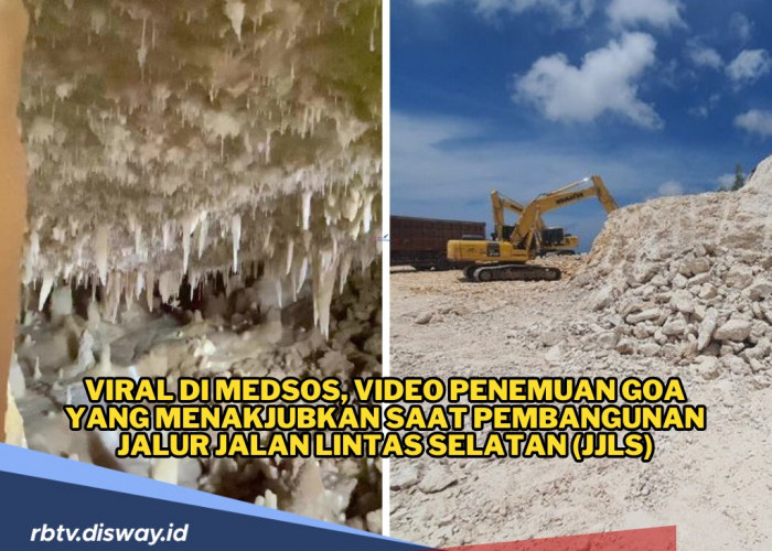 Pekerja Proyek JJLS Tak Sengaja Temukan Goa yang Menakjubkan, Ini Penampakannya