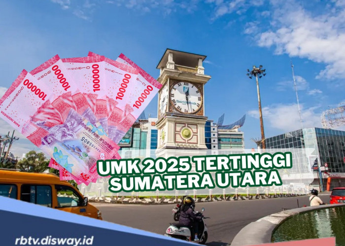 UMK Sumatera Utara Naik 6,5 Persen, Ini Kabupaten/Kota yang Dengan UMK Tertinggi di Sumatera Utara