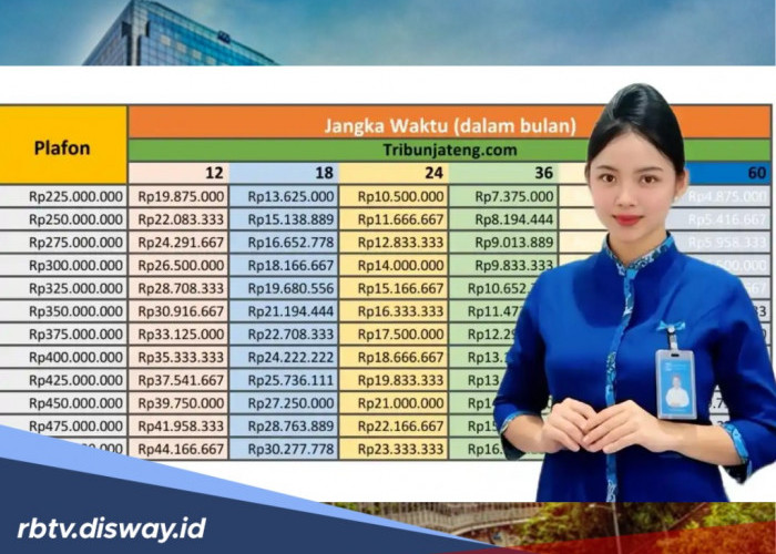 Tabel Angsuran KUR BRI Rp 55 Juta Lengkap dengan Panduan Pengajuan