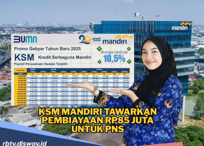 Pinjaman Rp 85 Juta untuk PNS via KSM Mandiri, Cek Simulasi Cicilannya