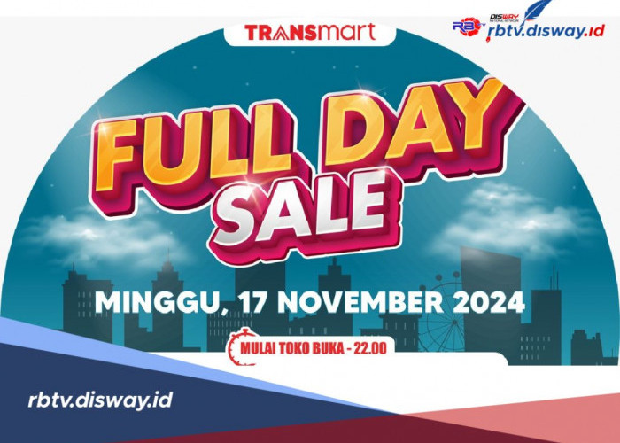 Banjir Diskon, Transmart Full Day Sale Hadir dengan Diskon 50% + 20%