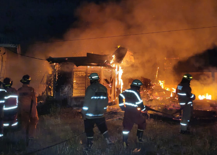 PT Satwa Kurnia Utama di Kota Bengkulu Terbakar, 2 Unit Sepeda Motor Hangus