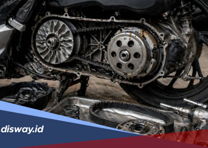 Cara Membersihkan Rantai dan Komponen CVT Motor Matic Tanpa Harus ke Bengkel