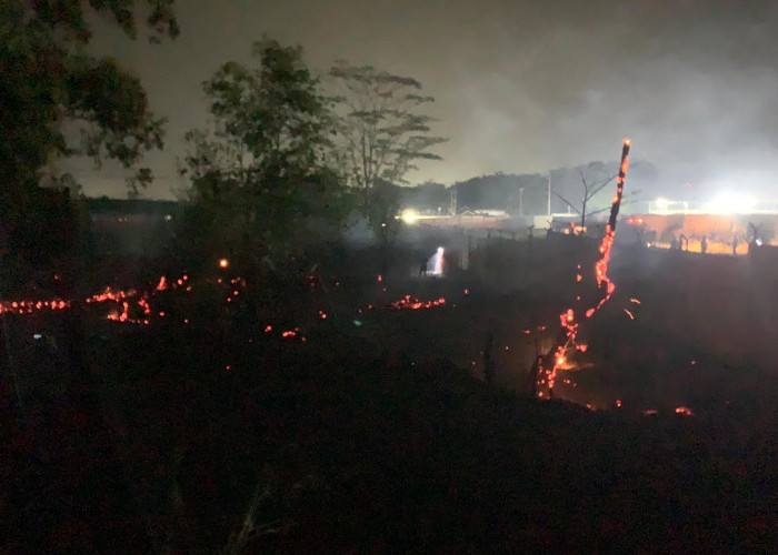 Kebakaran Lahan Terjadi Lagi di Kota Bengkulu, PBK Siaga