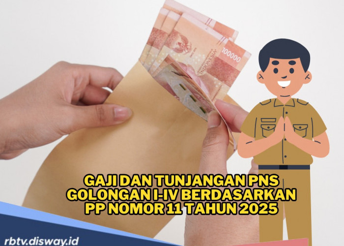 Update Lengkap Gaji dan Tunjangan PNS Golongan I hingga IV Tahun 2025 Berdasarkan PP Nomor 11