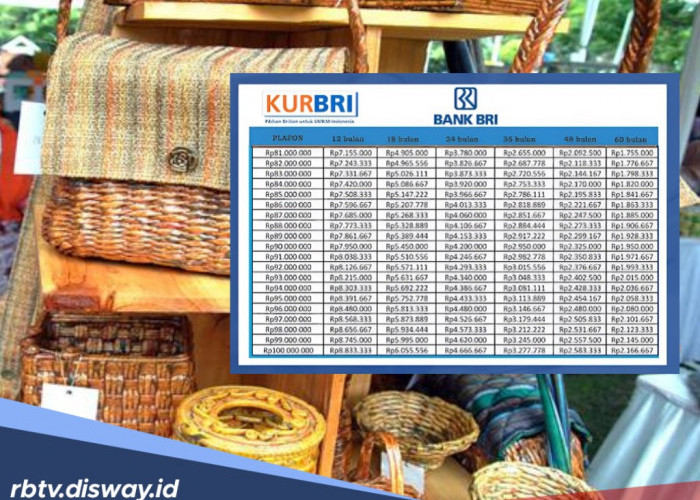Bayar 60 Bulan, KUR BRI Hari Ini Rabu 7 Mei 2025 Pinjaman Rp 120 Juta, Cek Cicilannya