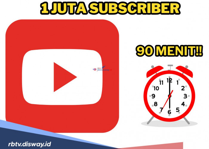 Gokil! Pria Ini Cetak Rekor Dunia, Channel Youtube Tembus 1 Juta Subscriber hanya Dalam 90 Menit