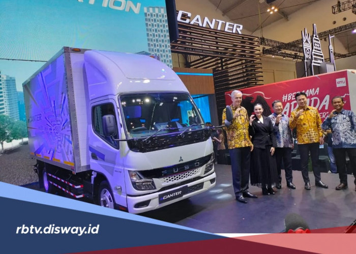 Sabet Gelar Truk Terlaris di Indonesia 2024, Ini Spesifikasi Mitsubishi Fuso eCanter, Cek Harganya