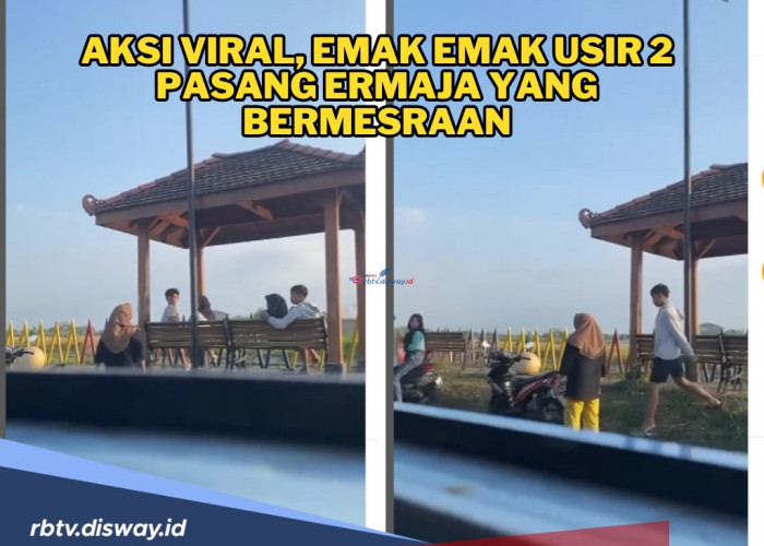 Emak-emak Usir Remaja yang Asyik Bermesraan di Pinggir Jalan, Gibran Rakabuming Beri Dua Jempol