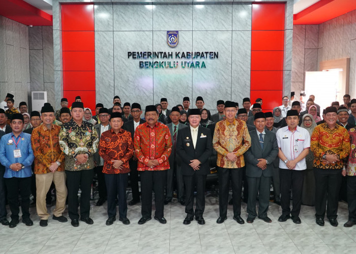 Gubernur Rohidin Resmi Lantik Dewan Pengawas, Hakim dan Panitera MTQ XXXVI Provinsi Bengkulu