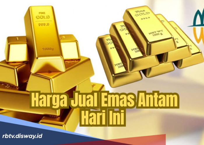 Merosot, Segini Harga Jual Logam Mulia Emas ANTAM Hari Ini Sabtu 3 Mei 2025
