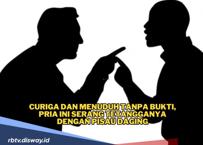 Pria Ini Nekat Serang Tetangganya dengan Sajam, Tuduh Korban Mencuri