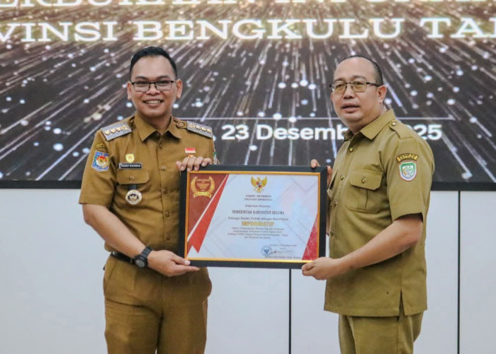 KIP Award 2025, Kabupaten Seluma Sabet Juara 1 Keterbukaan Informasi Publik 