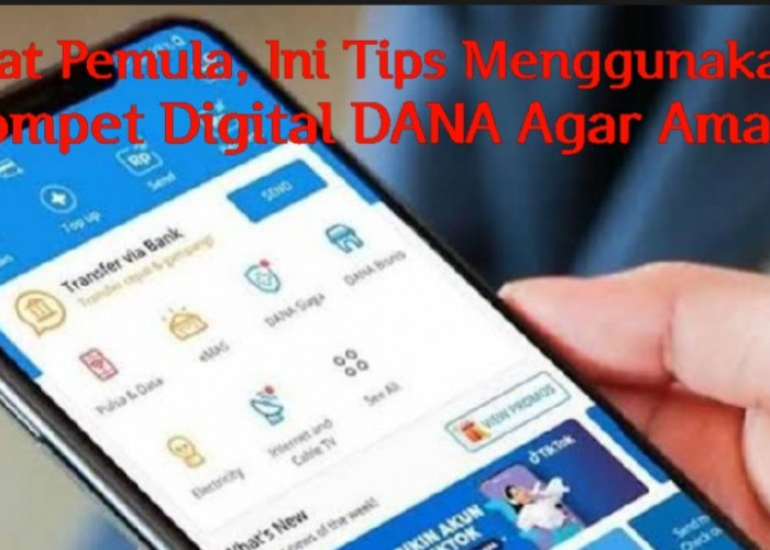 Buat Pemula, Ini Tips Menggunakan Dompet Digital DANA Agar Aman