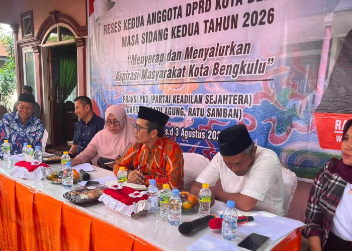 Serap Aspirasi Warga Sawah Lebar, Wakil Ketua I DPRD Kota Bengkulu Rahmad Widodo Soroti Infrastruktur dan PDAM
