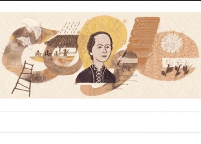 Google Doodle Lasminingrat, Selamat Ultah Ibu Literasi Pertama Indonesia 