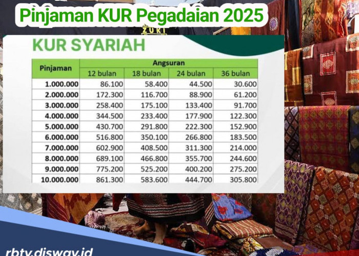 Ini Syarat Pinjaman KUR Pegadaian 2025, Beda dengan Bank Konvensional