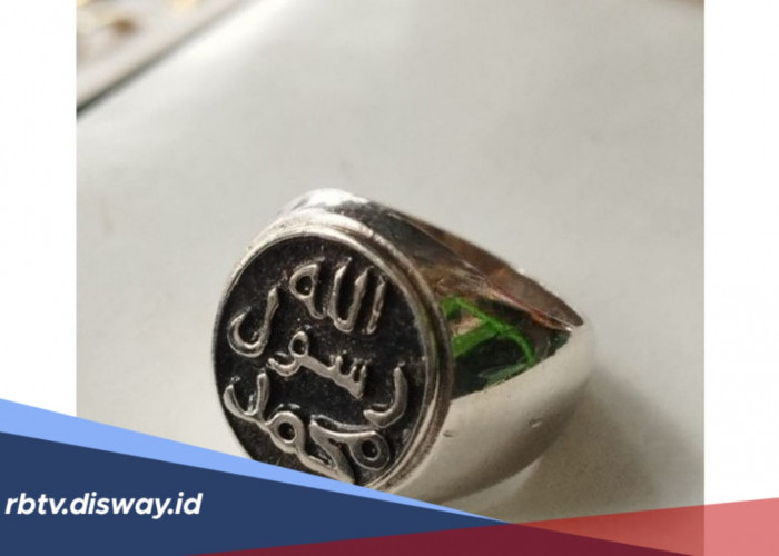 Nabi Muhammad SAW Memakai Cincin di Kelingking Kanan, Ini Alasannya