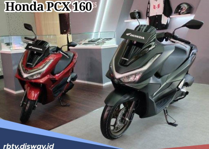 Review Honda PCX 160 Roadsync 2025 Warna Hitam Doff Tanpa Striping, Suspensi Tabung untuk Touring