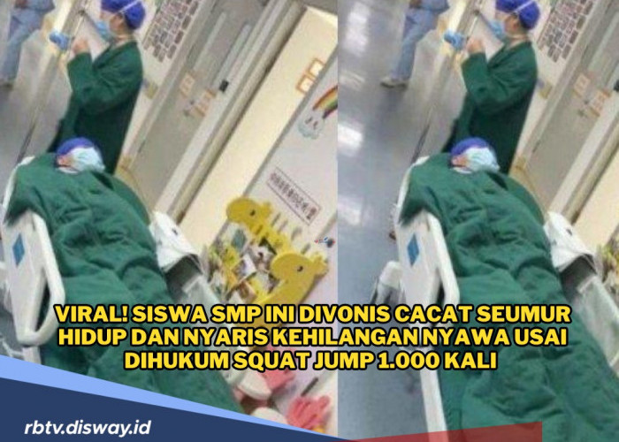 Siswa SMP Ini Divonis Cacat Seumur Hidup dan Nyaris Kehilangan Nyawa, Gegara Dihukum Squat Jump 1.000 Kali 