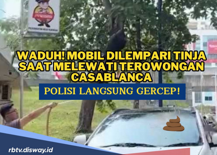 Waduh! Kaca Mobil Dilempari Tinja saat Melewati Terowongan Casablanca, Polisi Langsung Gercep!