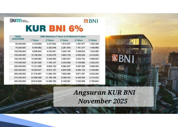 Jangan Takut Tidak Mampu Bayar Angsuran KUR BNI Rp 150 Juta, Cek Cicilannya Berikut