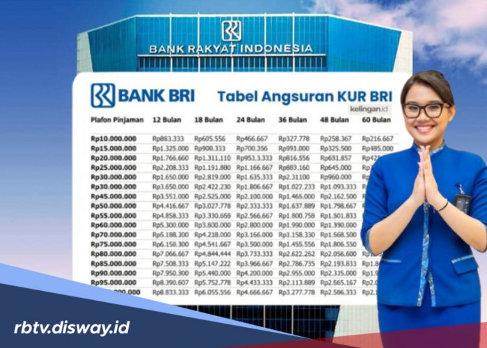 Tabel KUR BRI Mei 2026 Rp 20 Juta, Ini Jenis Usaha yang Diberikan Modal