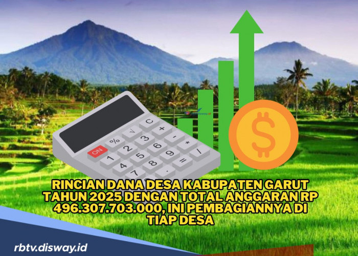 Dana Desa Kabupaten Garut Tahun 2025, Ini Desa dengan Dana Paling Kecil