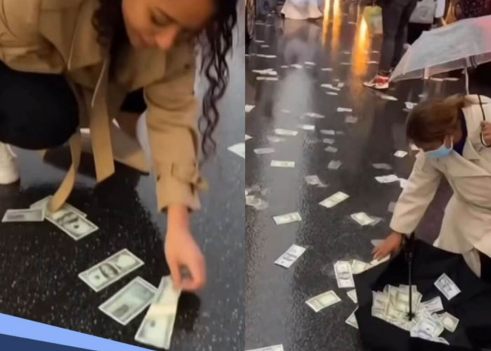 Hujan Uang Benar-benar Terjadi di Dubai, Warga Girang Bukan Kepalang