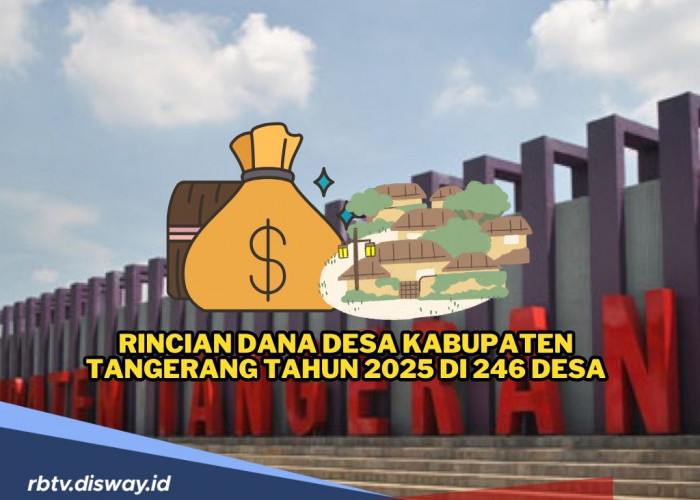 Rincian Dana Desa Kabupaten Tangerang Tahun 2025 di 246 Desa dengan Total Alokasi Dana Rp 361.703.378.000