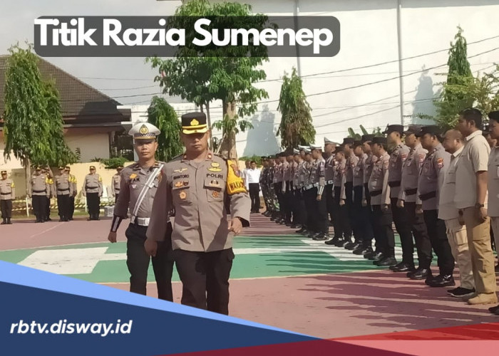 3 Titik Lokasi Razia Operasi Zebra Semeru 2024 di Sumenep, Ini Sanksi Pelanggaran yang Berlaku