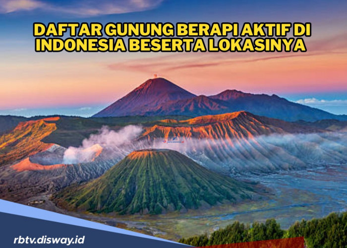 Daftar Gunung Api Aktif di Indonesia, Ada Dimana Saja? Ini Lokasinya