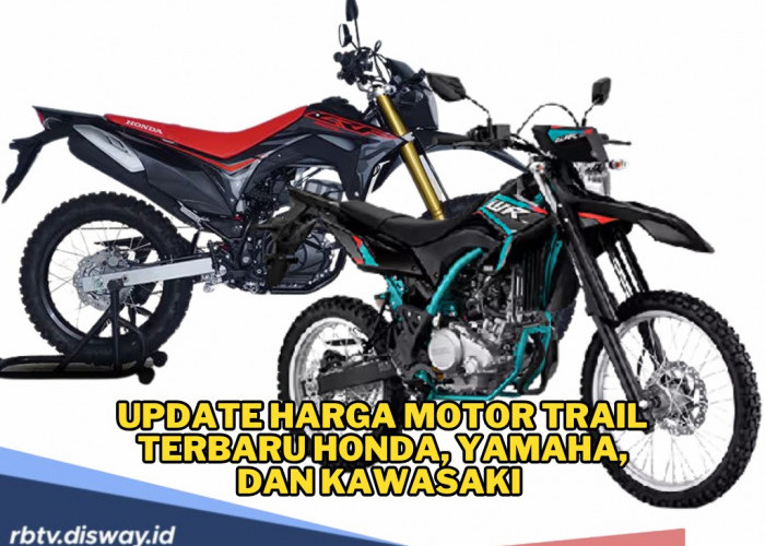 Terbaru, Segini Harga Motor Trail Honda, Yamaha dan Kawasaki di Indonesia per Mei 2025