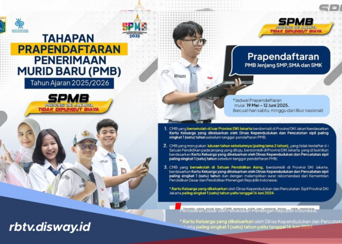 Bukan yang Lain, Ini Link Prapendaftaran SPMB Jakarta 2025 