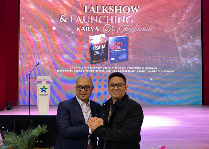 Ketum HIPMI Bengkulu Hadiri Talkshow dan Peluncuran Buku Dr. Anggawira di Perpustakaan Nasional