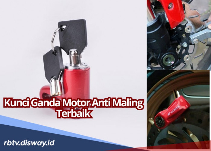 Cegah Curanmor, Ini 7 Rekomendasi Kunci Ganda Motor Anti Maling Terbaik