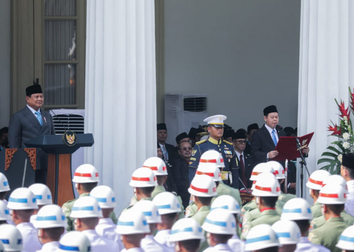 Presiden Prabowo Pimpin Upacara Hari Lahir Pancasila, Sultan B. Najamudin Baca Pembukaan UUD 1945