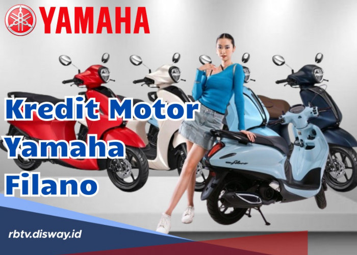 Skema Kredit Motor Yamaha Grand Filano Skuter Matik Bergaya Eropa, Per Bulan Cuma Rp800 ribuan