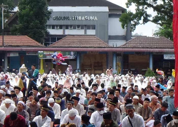 Jemaah Muhammadiyah Rejang Lebong Laksanakan Sholat idul Adha di 4 Lokasi