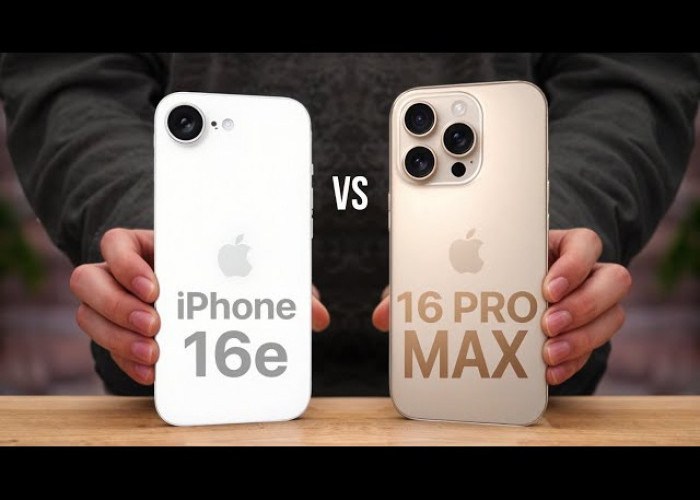 iPhone 16e vs iPhone 16 Pro Max, Intip Perbandingan Spesifikasi dan Harga Terbarunya