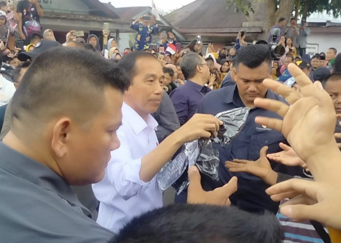 Presiden Jokowi ke Pasar Kepahiang, Presiden Bahagia, Masyarakat Puas