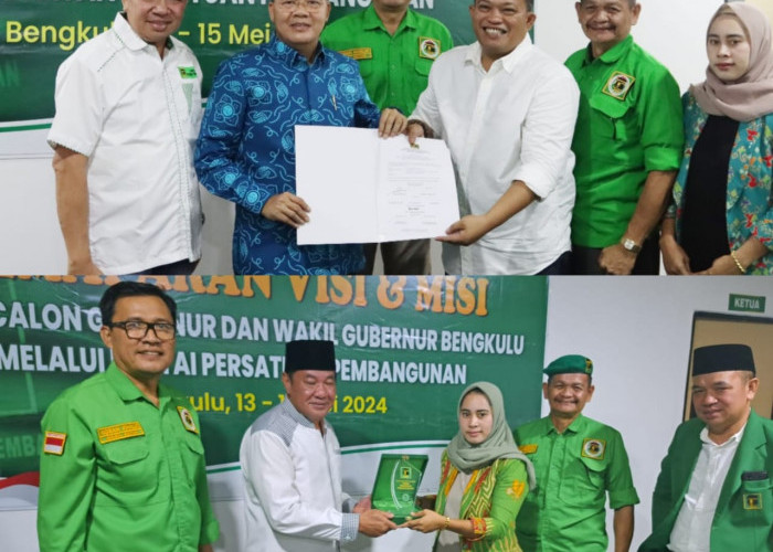 Fit and Proper Test di DPW PPP Bengkulu, Begini Janji Rohidin dan Rosjonsyah