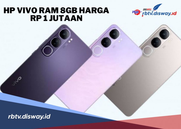 Langsung Beli! Ini Daftar HP Vivo RAM 8GB Harga hanya Rp 1 Jutaan