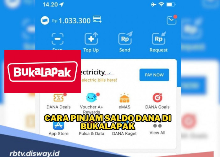 Cara Pinjam Saldo DANA di Bukalapak, Mudah dan Cepat Tanpa Ribet 