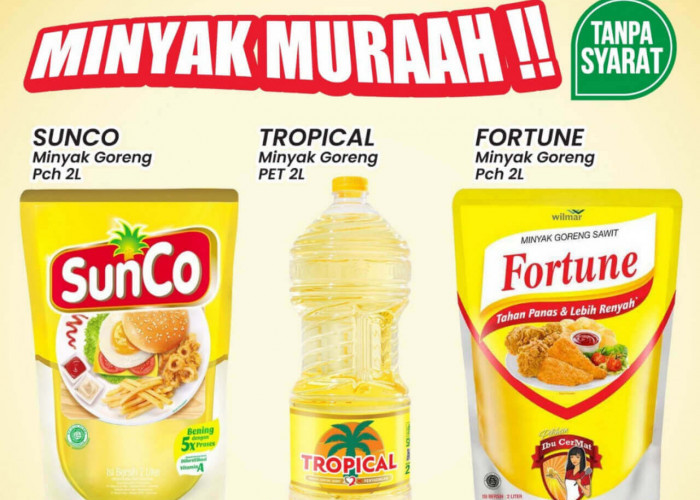 Ibu-ibu, Beli Minyak Goreng 2 Liter di Alfamart Lebih Murah, Buruan Serbu Promonya!