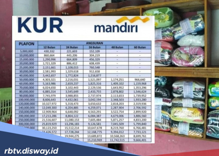 Pinjaman untuk Pedagang Kaki Lima di Bank Mandiri, Cicilan Mulai Rp30 Ribu dan Tertinggi Rp300 Ribu Sebulan