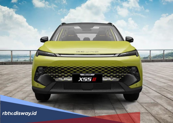 Baru Meluncur! Begini Wajah Terbaru BAIC X55 II, Logo Diganti dan Harga Turun
