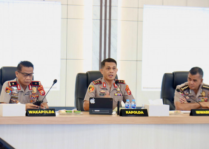 Kapolda Bengkulu Pimpin Rapat Tindak Lanjut Penanaman Bawang Putih Serentak Guna Percepatan Swasembada