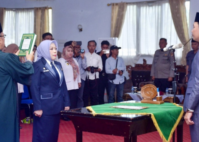 Elva Mardiana Resmi Dilantik Jadi Penjabat Sekda Rejang Lebong, Diminta Jaga Stabilitas Birokrasi